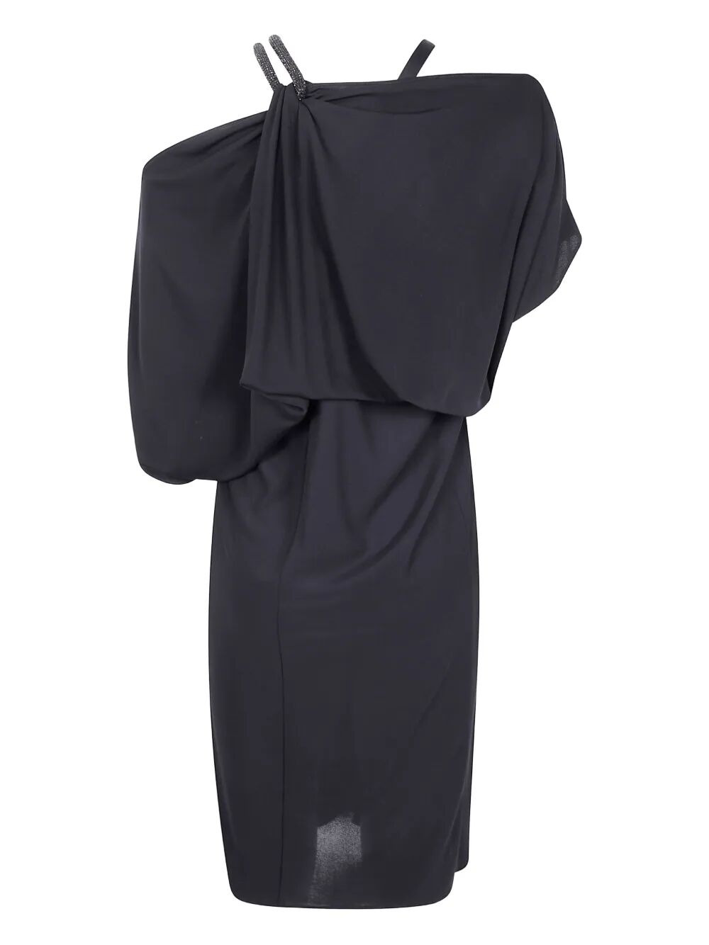 Tom Ford Women Chain Stones Embroidery On Crepe Jersey Cocktail Dress - 6