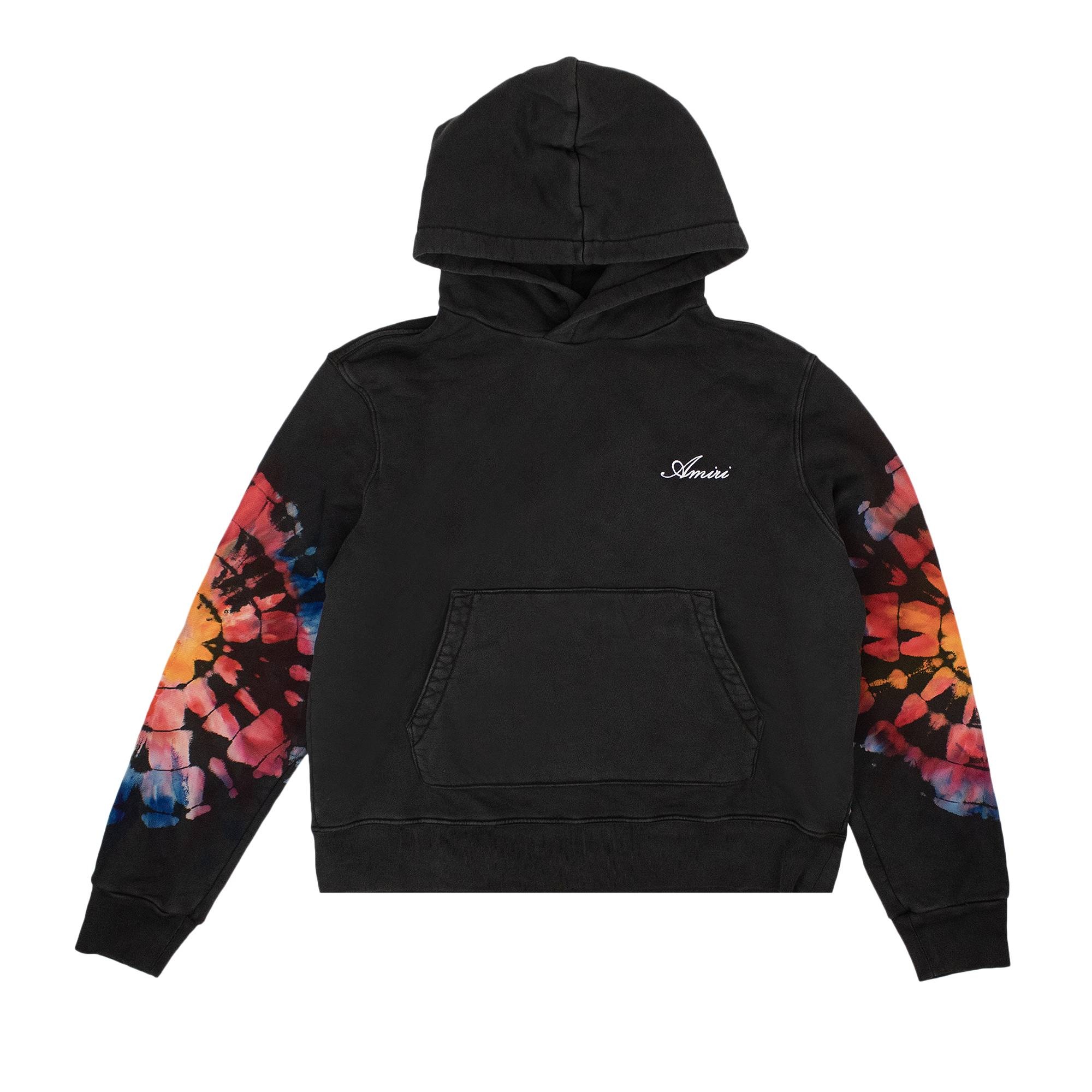 Amiri Spot Tie Dye Hoodie 'Black' - 1