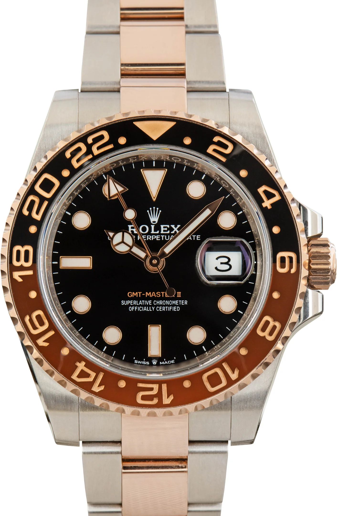 Rolex GMT-Master II Two Tone 126711 Root Beer - 1
