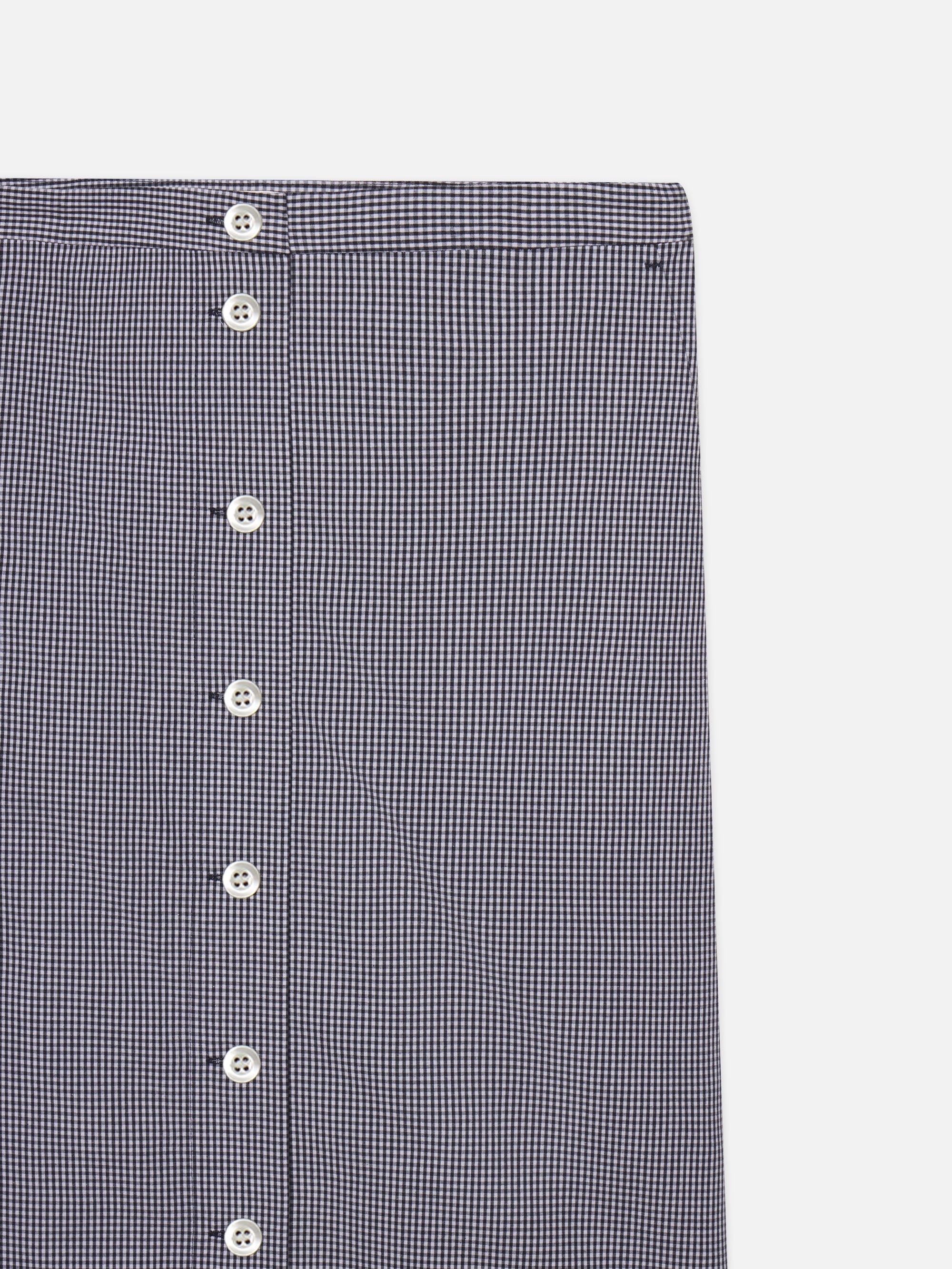 The Check Skirt in Navy Multi - 3