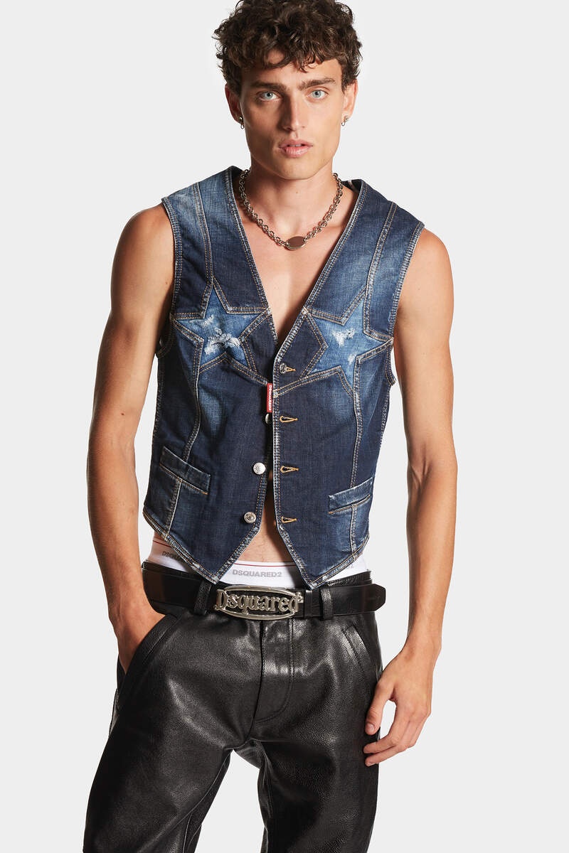 DENIM VEST - 1