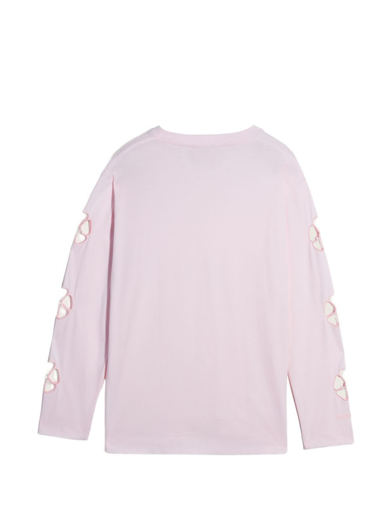 Simone Rocha Daisy cutout long-sleeve T-shirt outlook