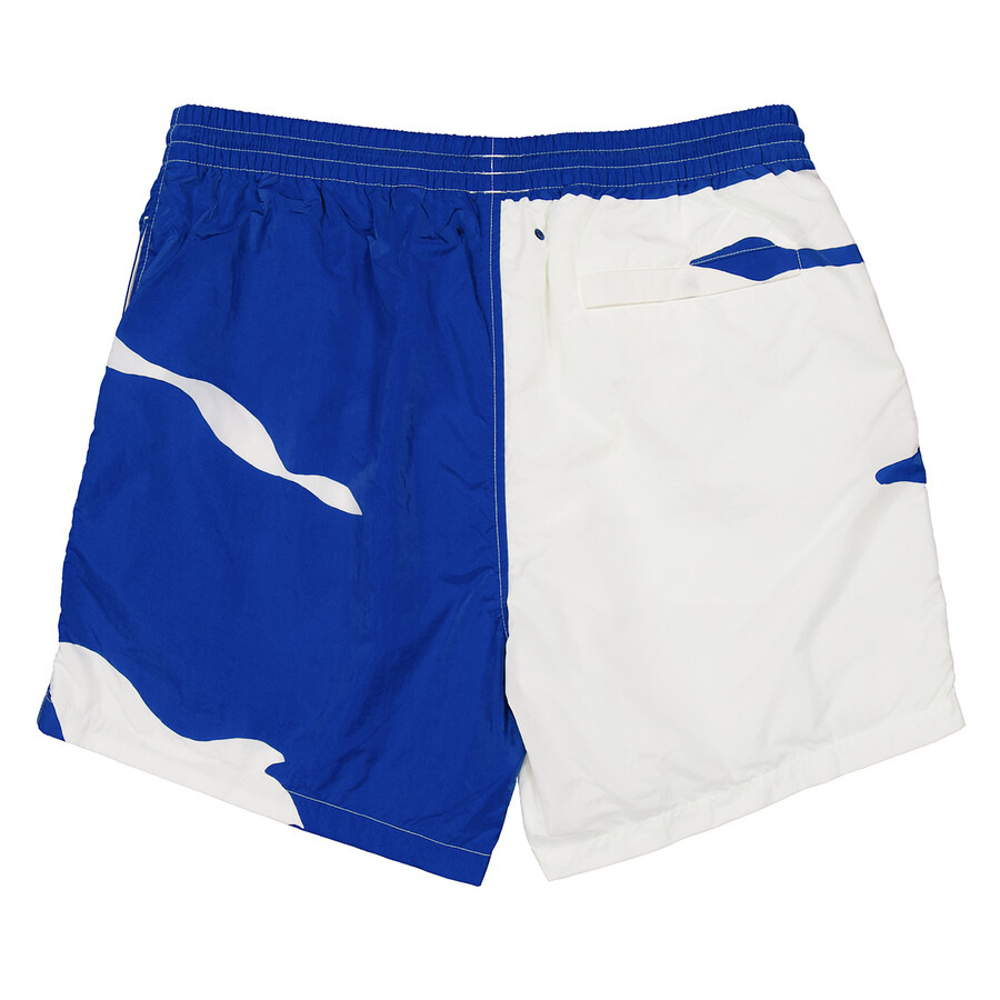 Burberry Men's Abstract Print Swim Shorts - 6