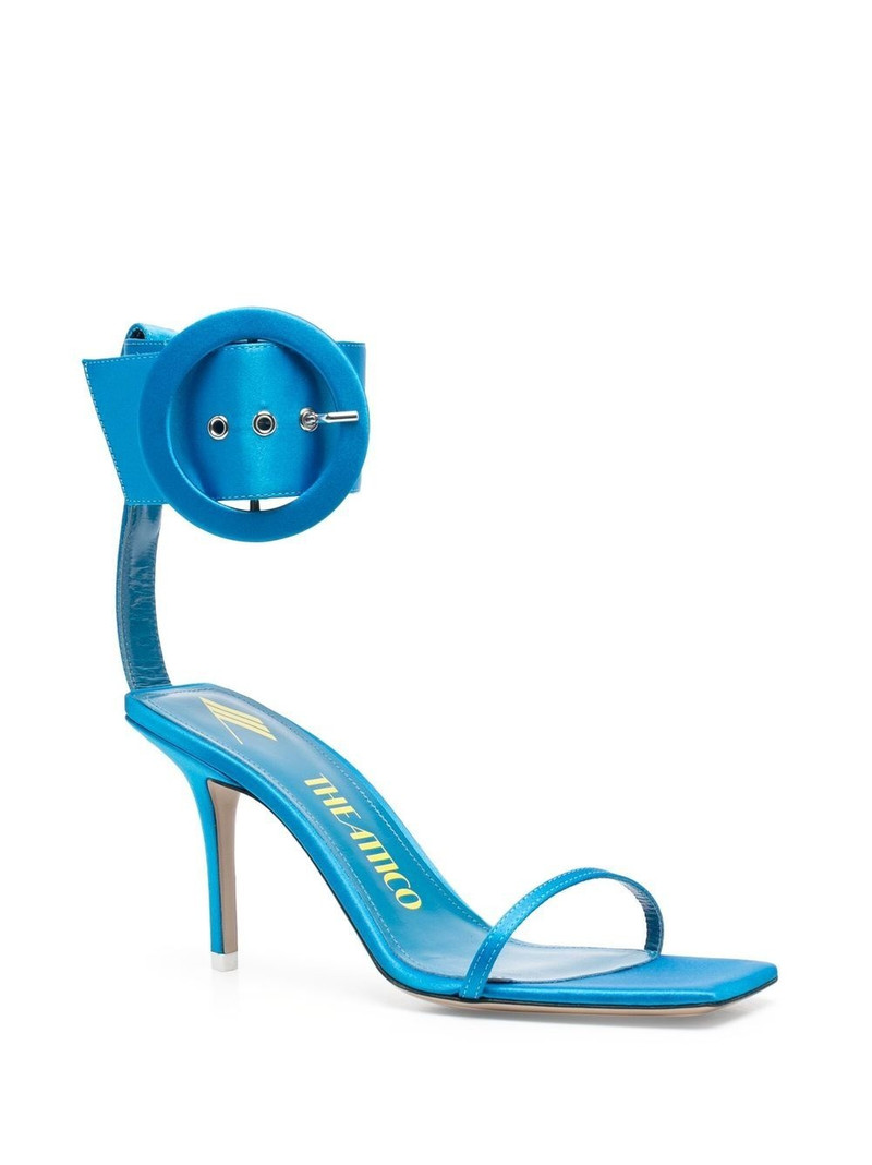 THE ATTICO open-toe buckle-detail sandals outlook