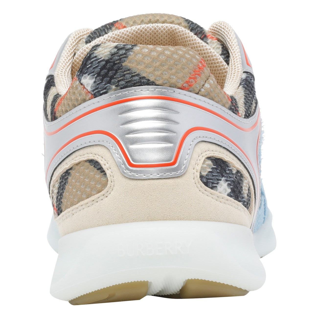 Burberry Men Matrix Check Sporty Sneakers - 4