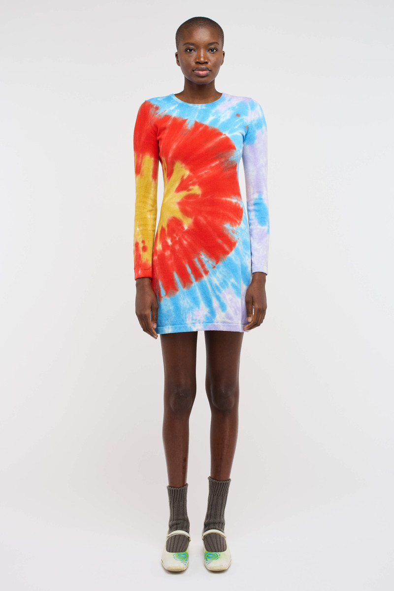 NOVA SPIN MINI DRESS LS 4