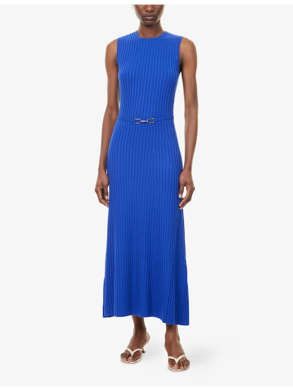 Meier Ribbed Wool Knitted Maxi Dress - 3