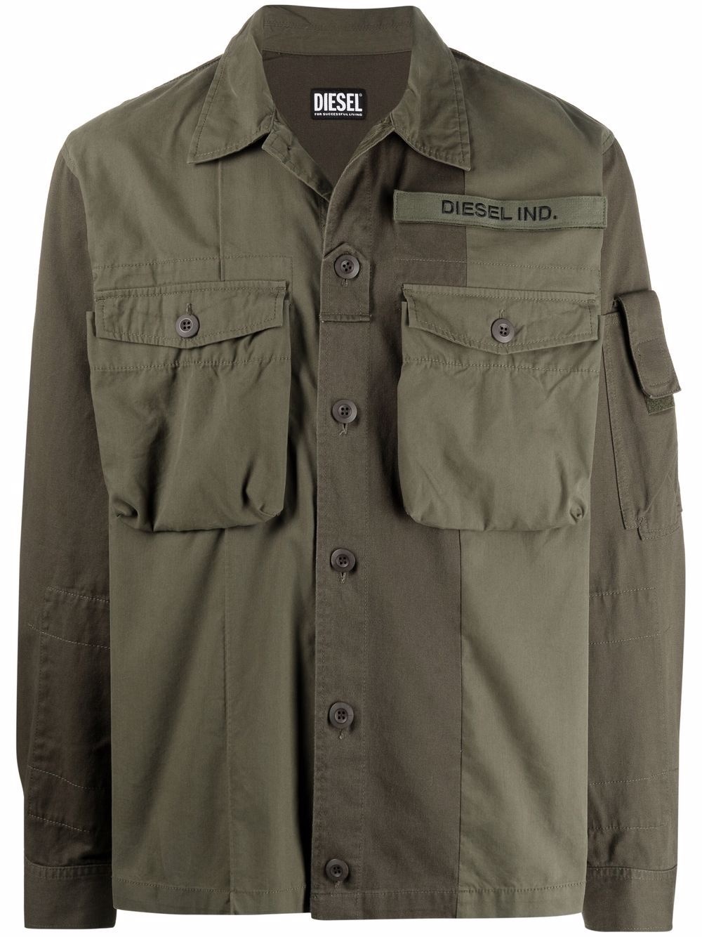 utility shirt jacket - 1