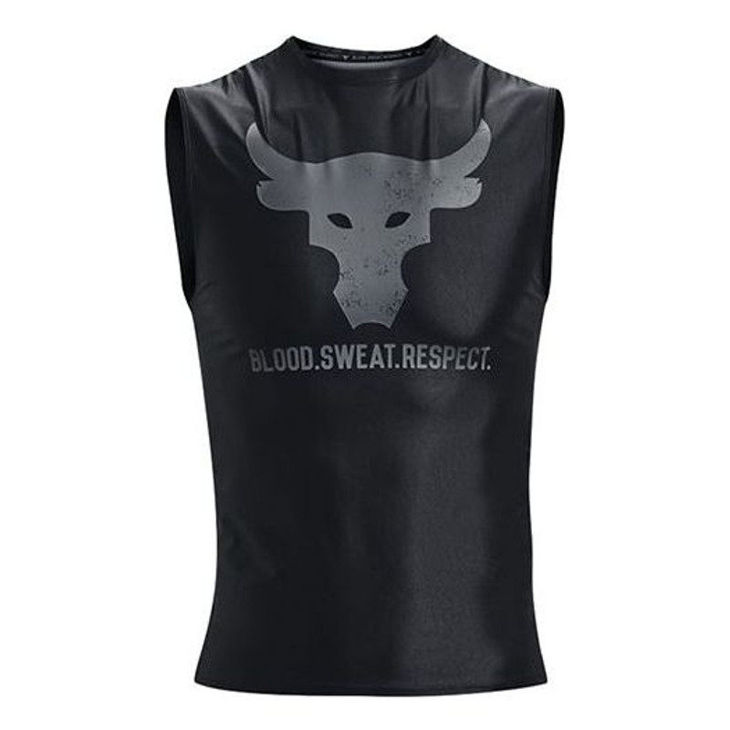 Under Armour Project Rock Iso-Chill Sleeveless 'Black' 1361649-001 1