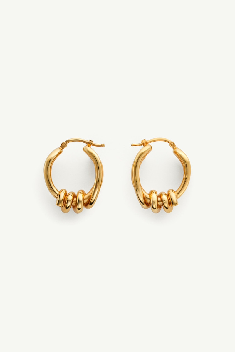 Knotted earrings 3