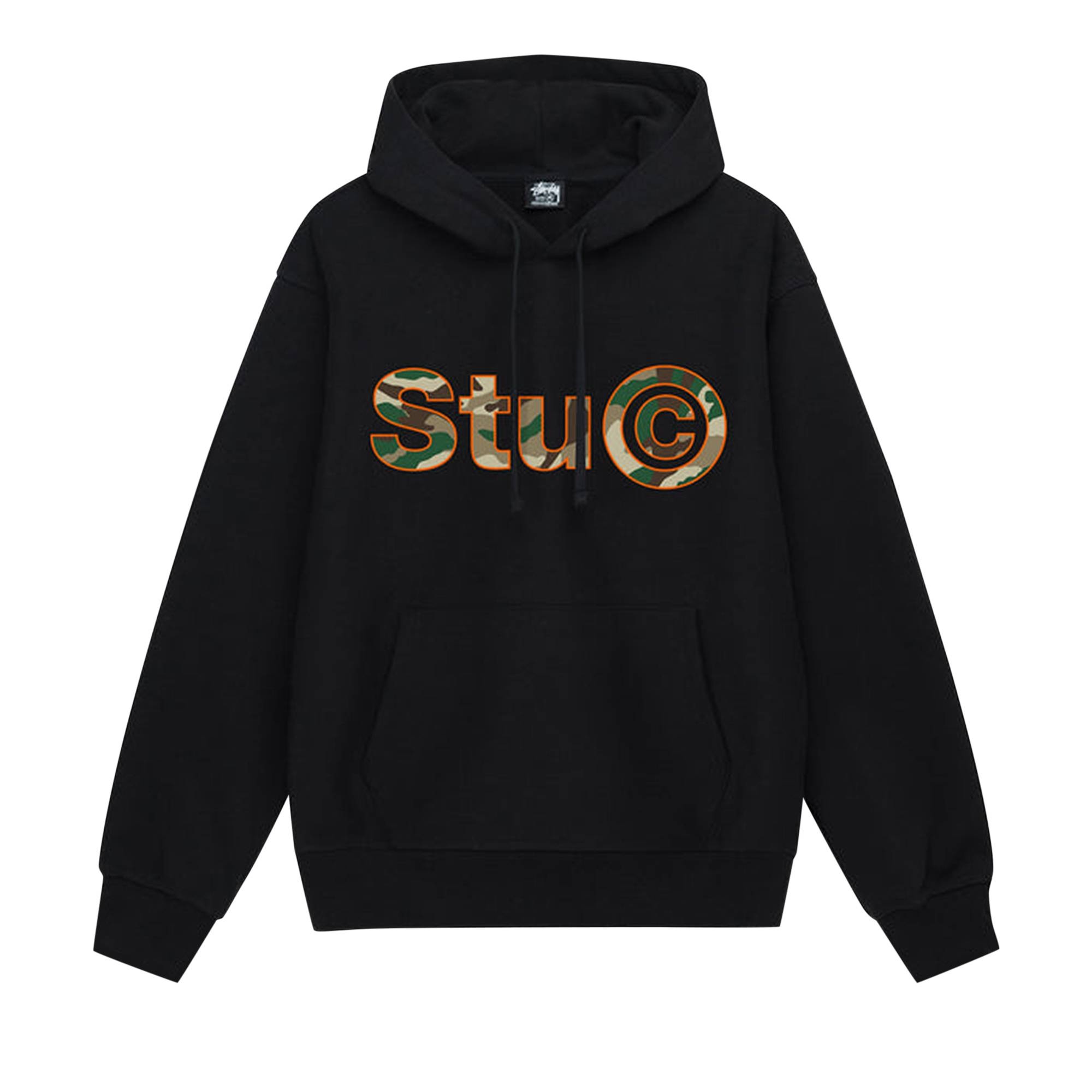 Stussy Stu C. Hoodie 'Black' - 1