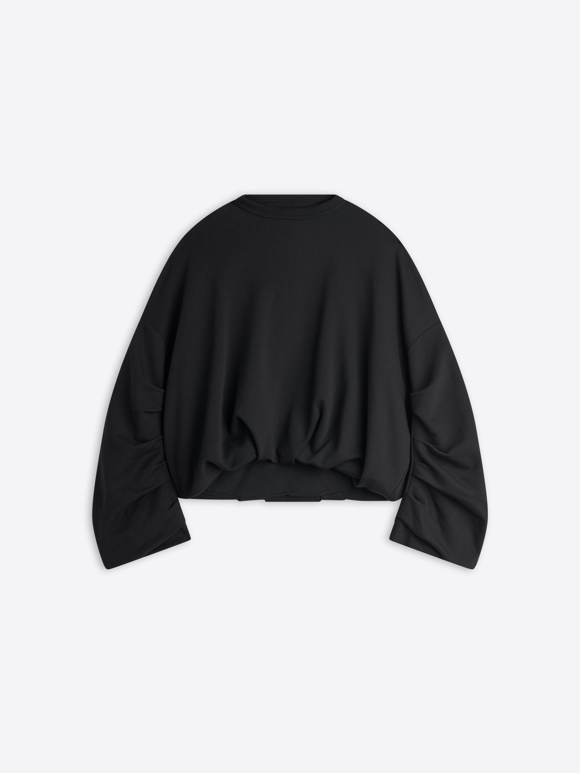 Dries Van Noten DRAPED SWEATSHIRT | REVERSIBLE