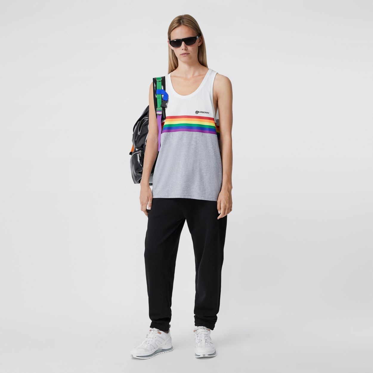 Rainbow Stripe Print Cotton Vest – Unisex - 6