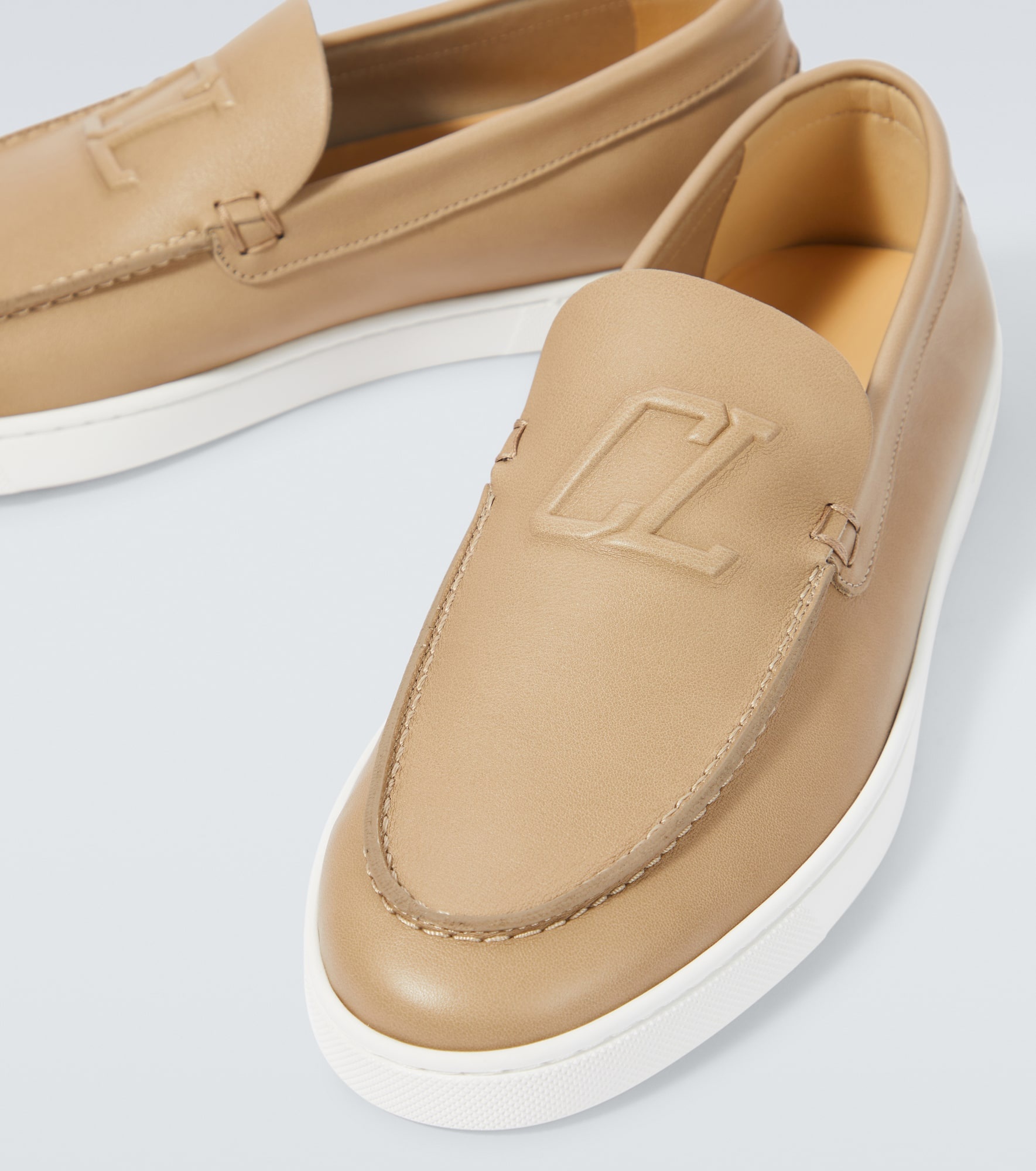 Varsiboat leather loafers - 3