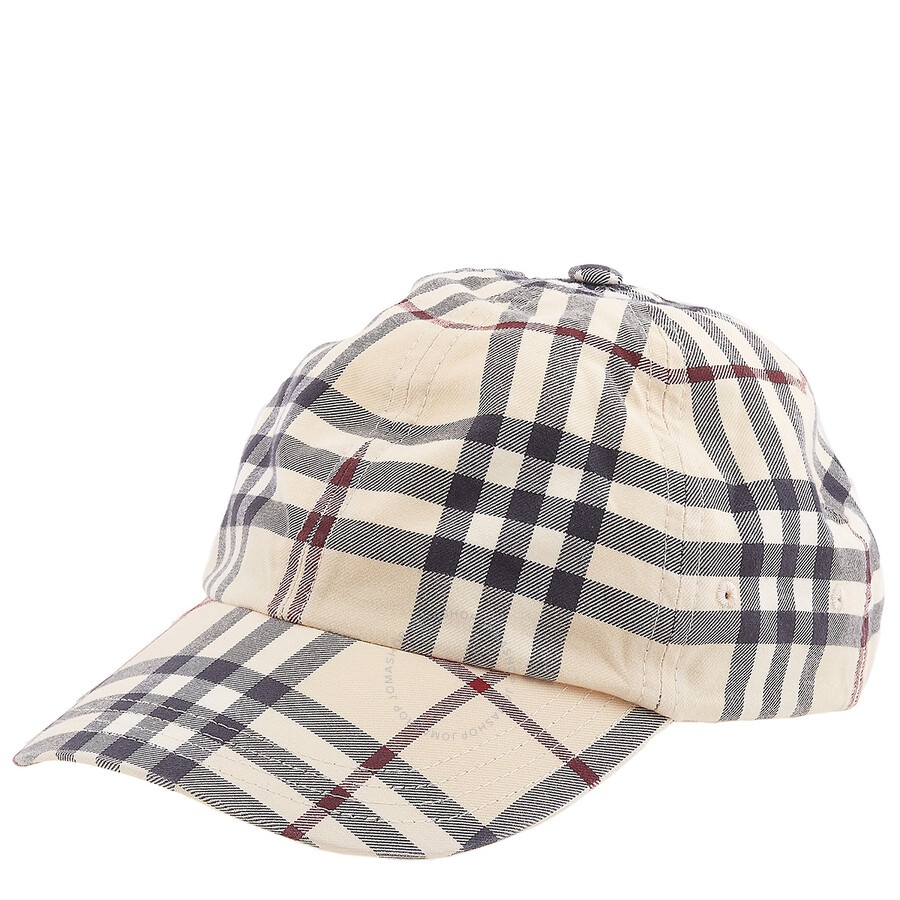 Burberry Archive Plaid-Check Cotton Baseball Cap - 3