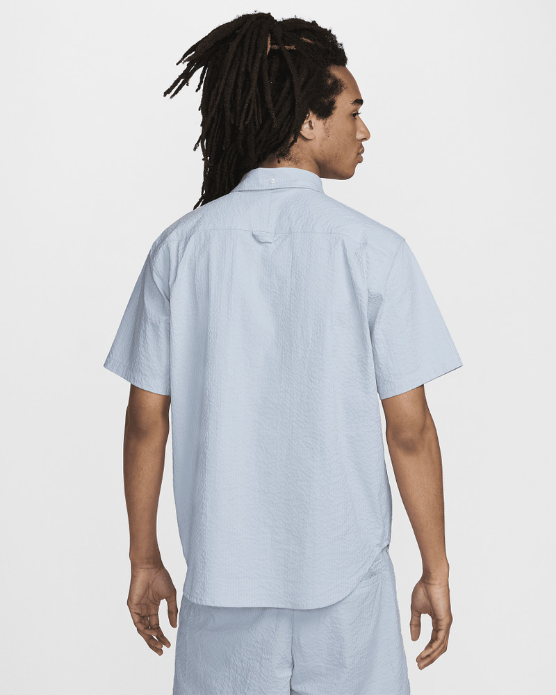 Nike Nike Life Men's Short-Sleeve Seersucker Button-Down Shirt outlook