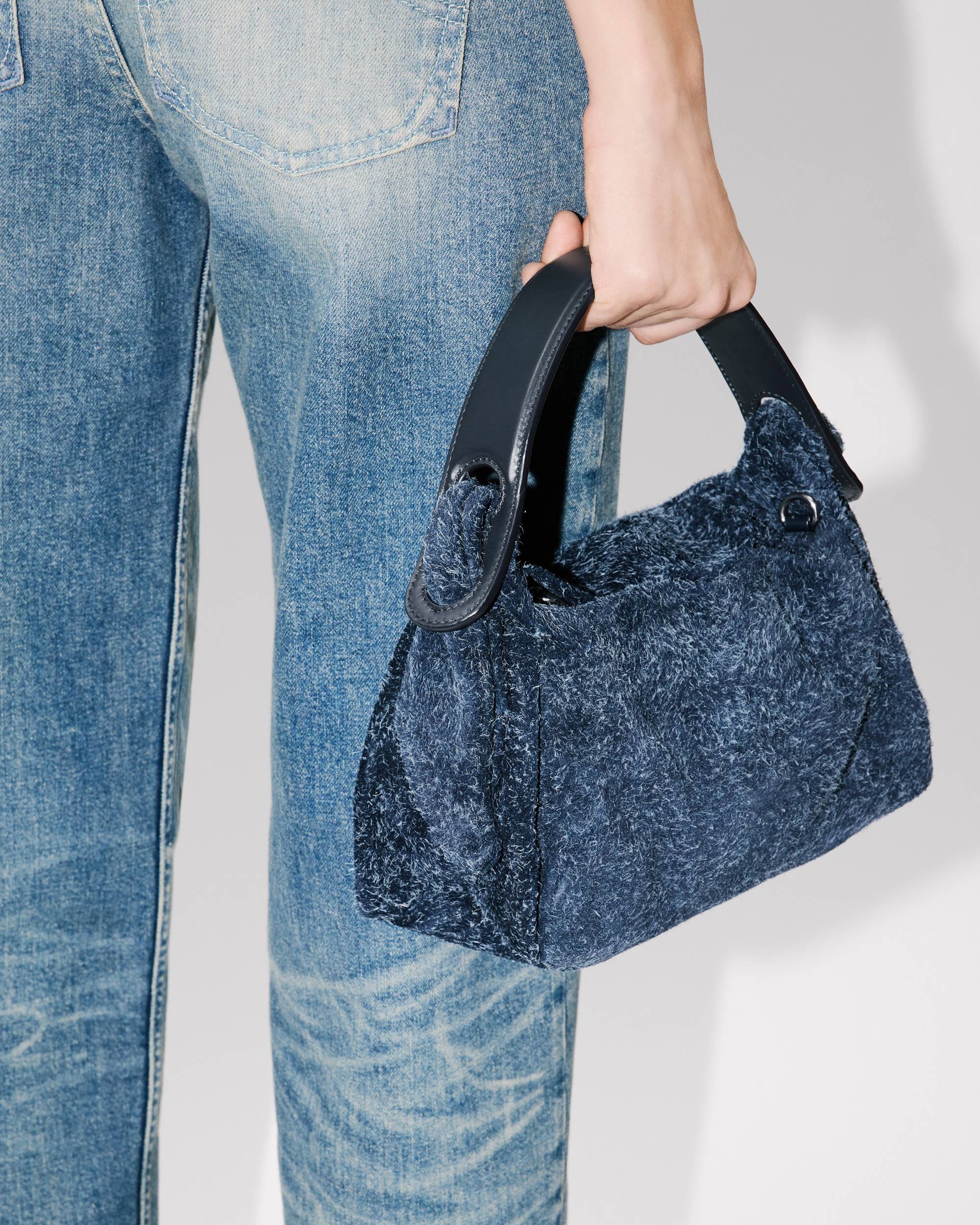'KENZO Furoshiki' suede bag - 7