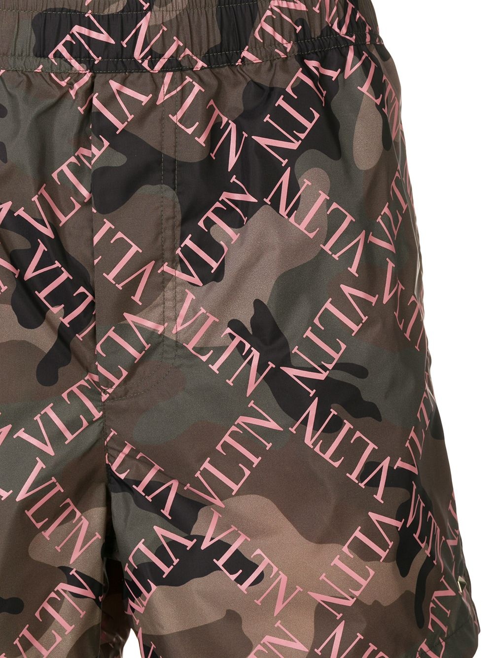 VLTN camouflage swim shorts - 3