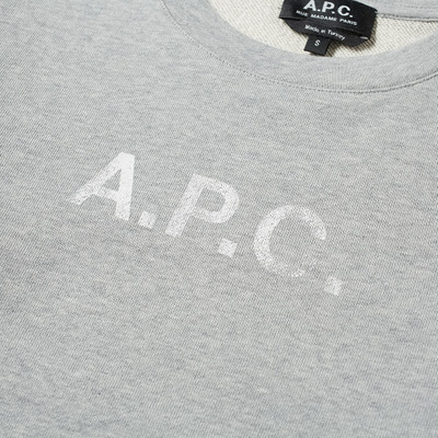 A.P.C. A.P.C. Stamp Logo Crew Sweat outlook