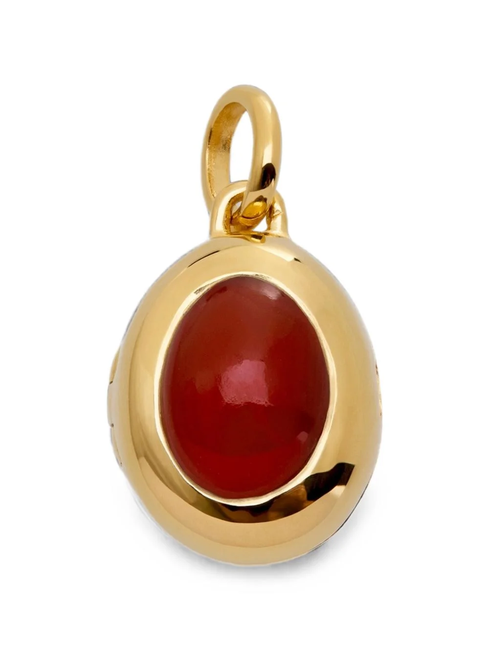 January Birthstone Locket necklace pendant - 1