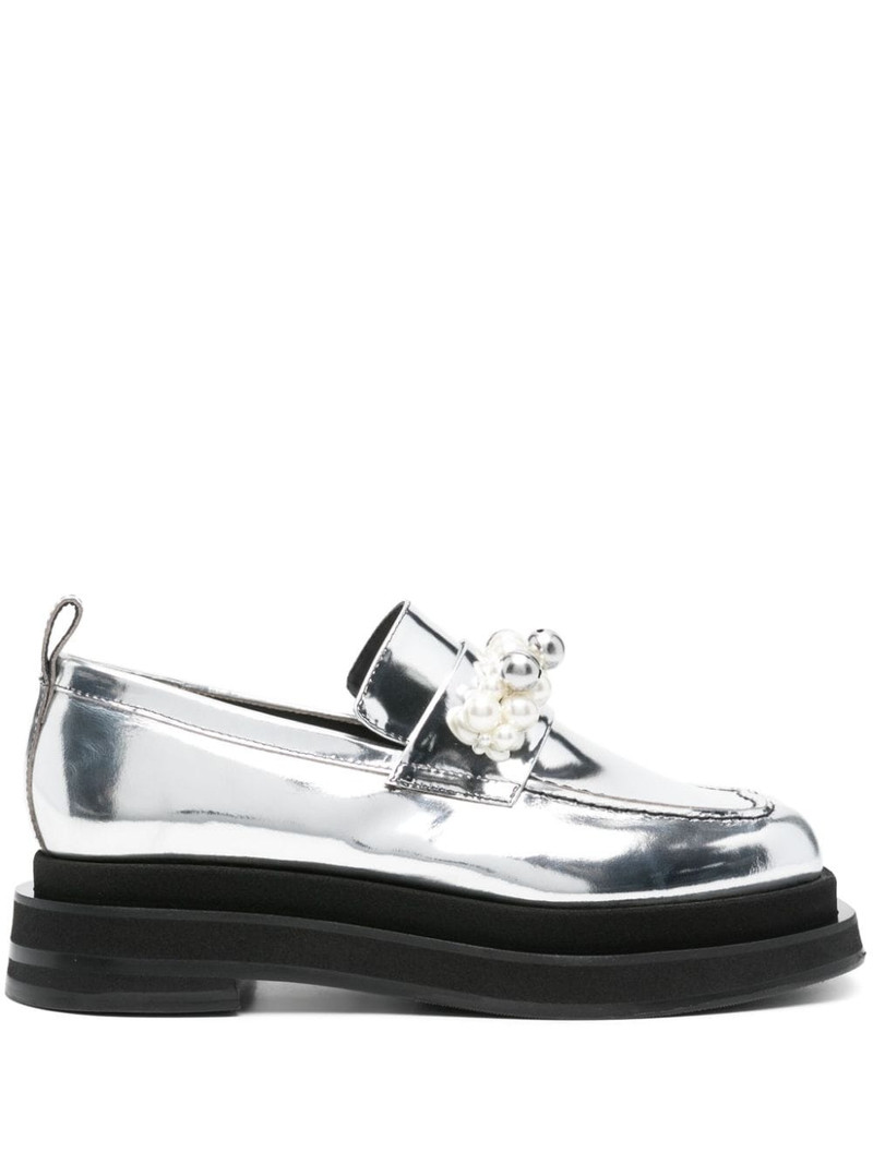 Heart Toe Platform loafers 1