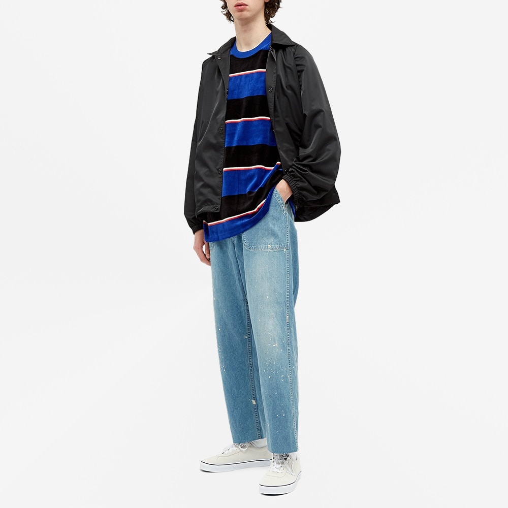 Stussy Velour Stripe Tee - 5