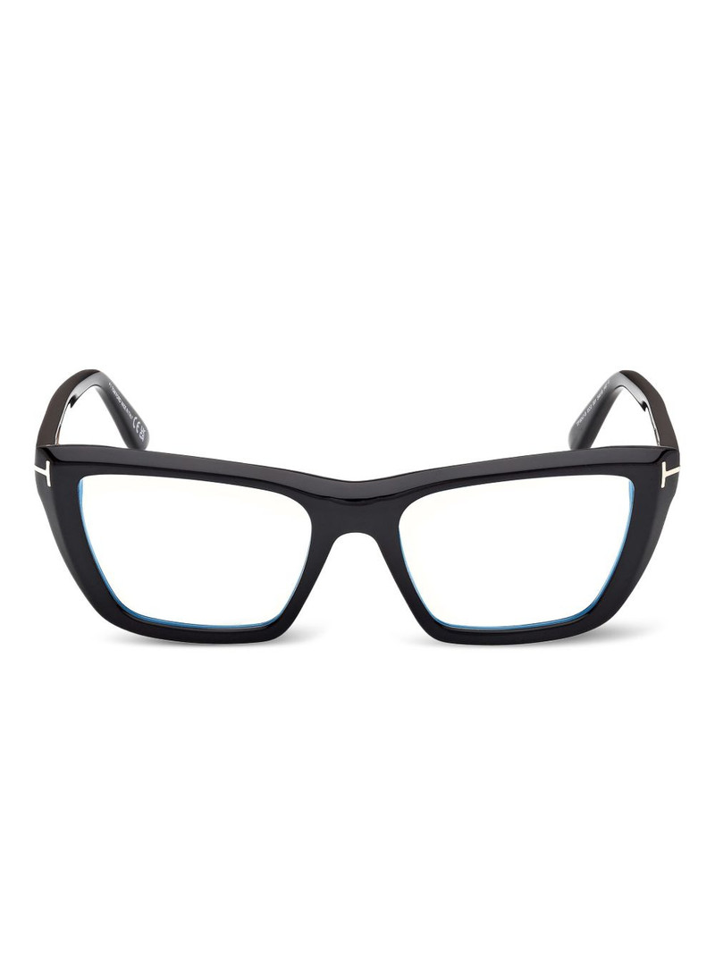 angular-frame eyeglasses 1
