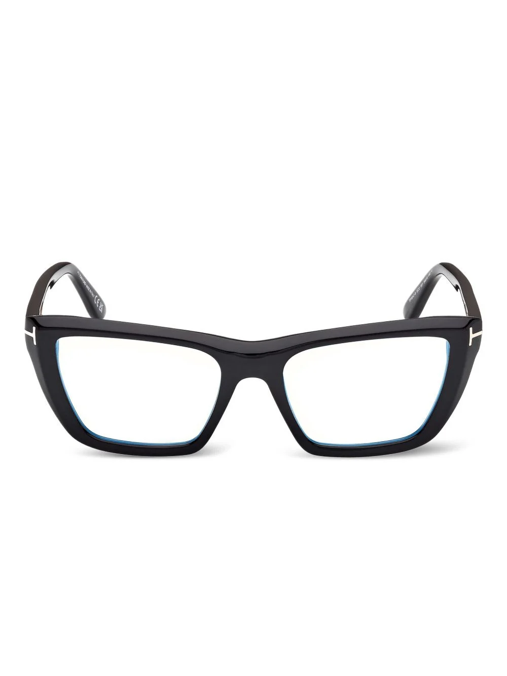 angular-frame eyeglasses - 1