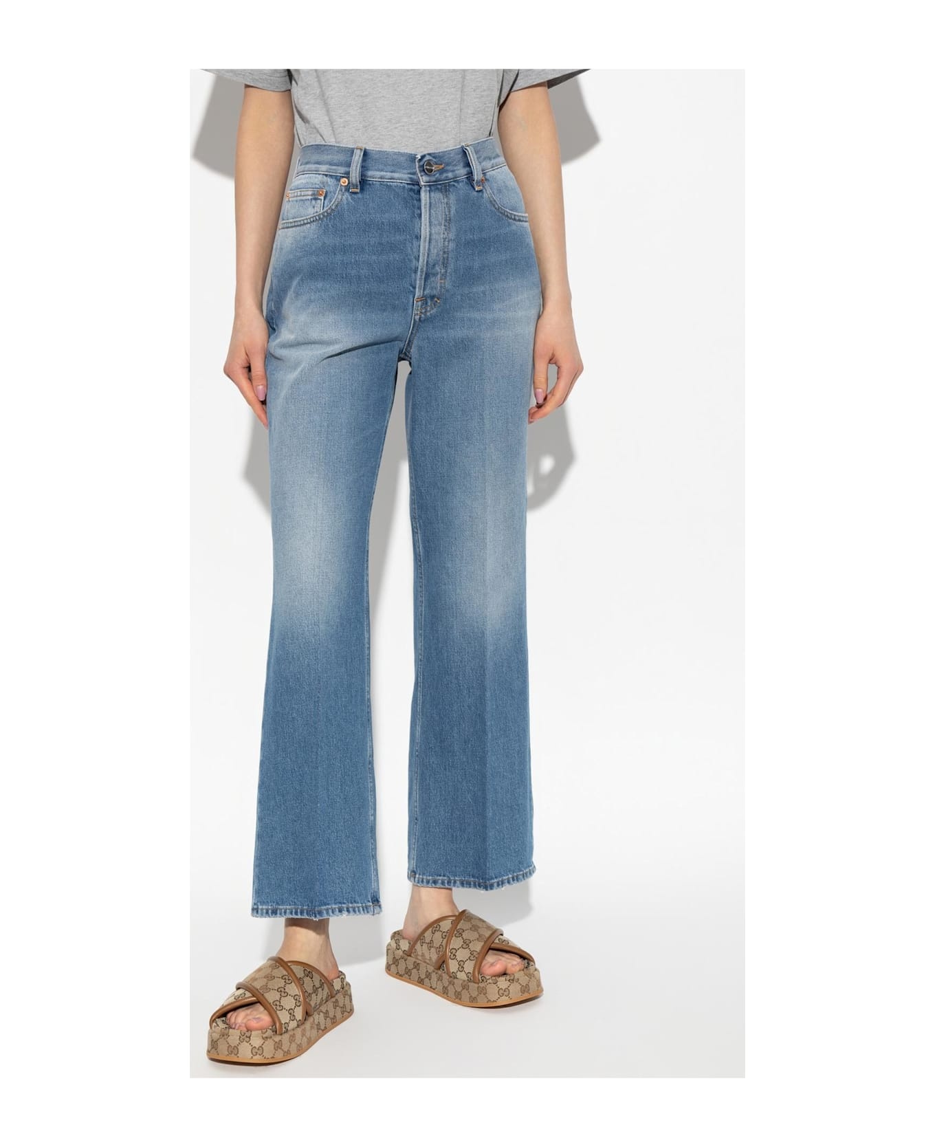 Gucci Jeans With Slightly Flared Legs - 3