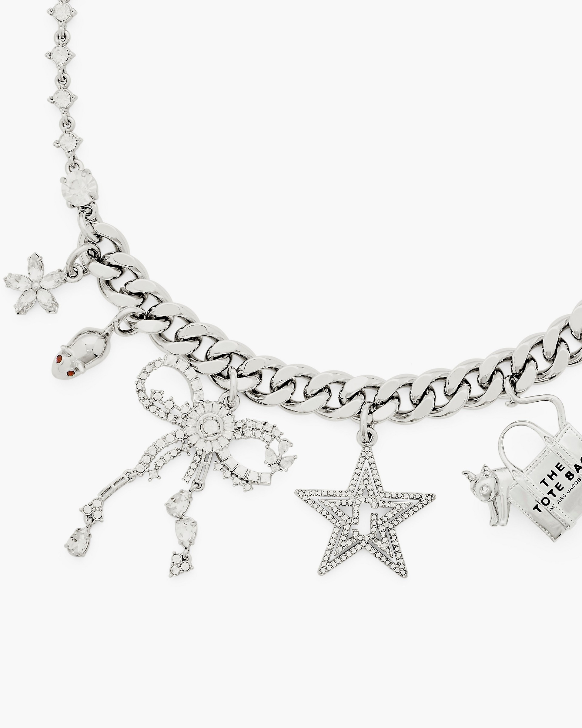 CATS OUT OF THE BAG CHARM NECKLACE - 4