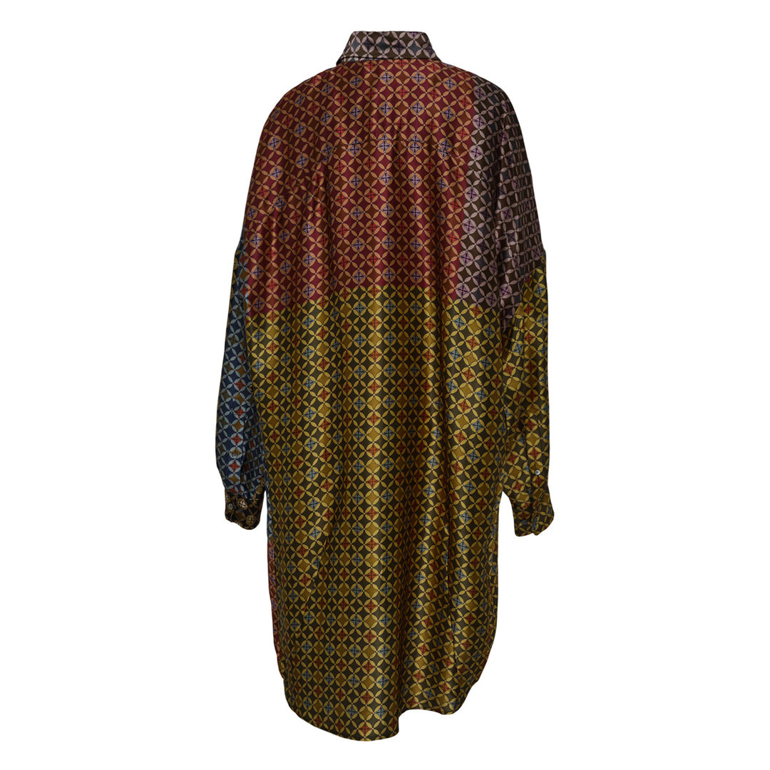 Oversized Shirt Dress - 2