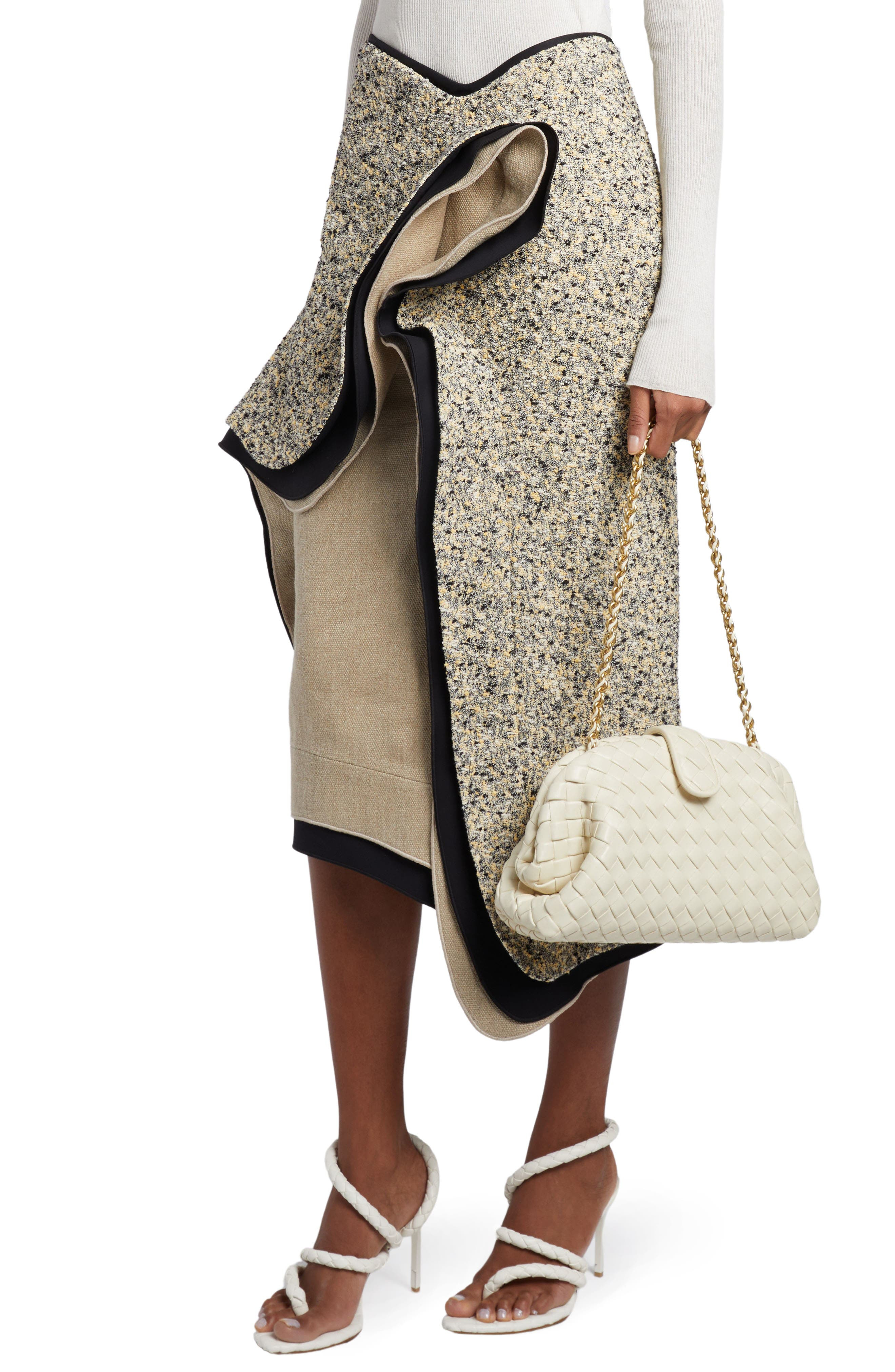 Bottega Veneta The Lauren 1980 Intrecciato Leather Clutch in String/M Brass at Nordstrom - 2