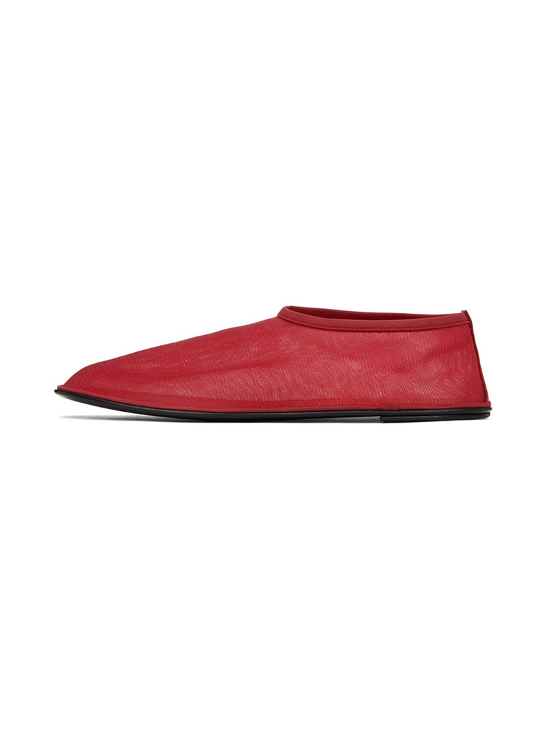 The Row Red Sock Slippers outlook