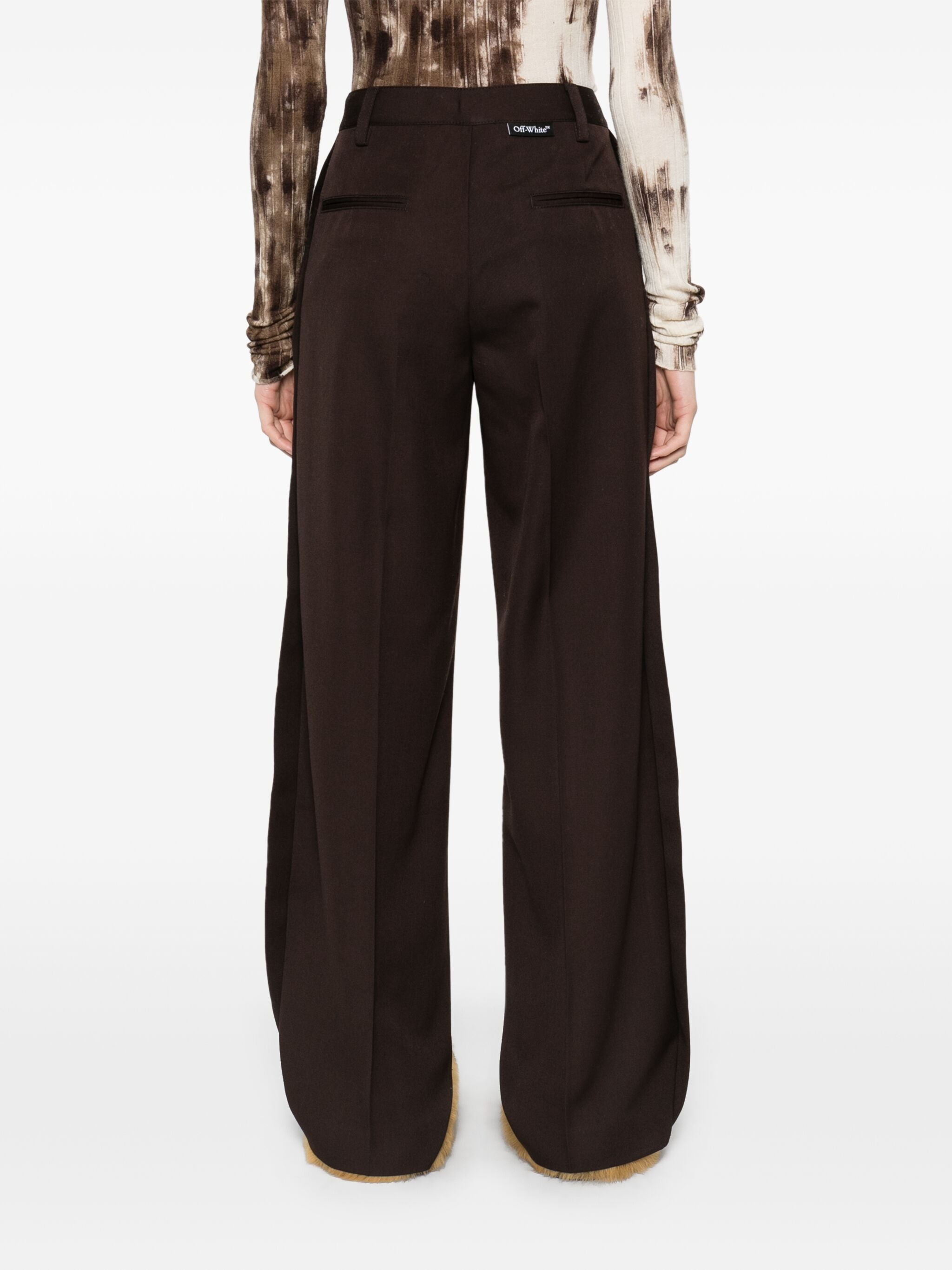 Virgin-wool Wide-leg Trousers - 3
