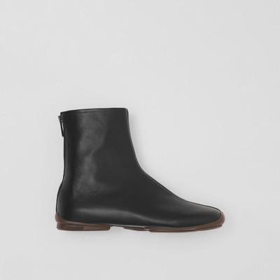 Burberry Leather Phoenix Sock Boots outlook