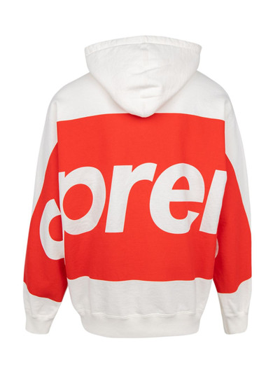 Supreme Big Logo hoodie outlook