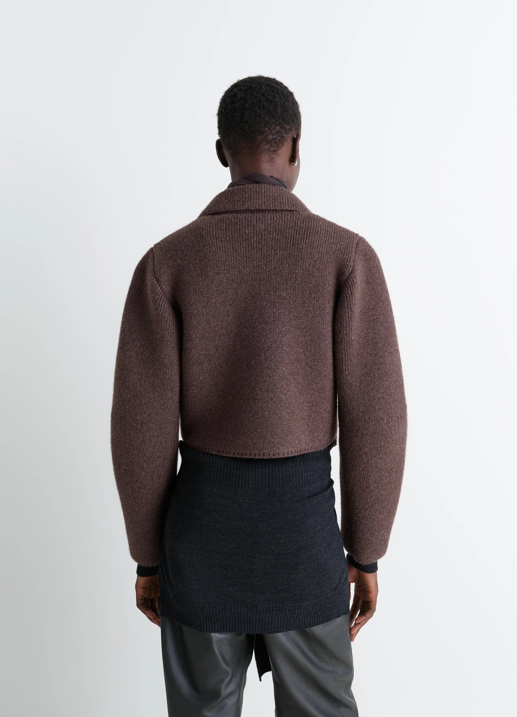FELTED BLOUSON - 5