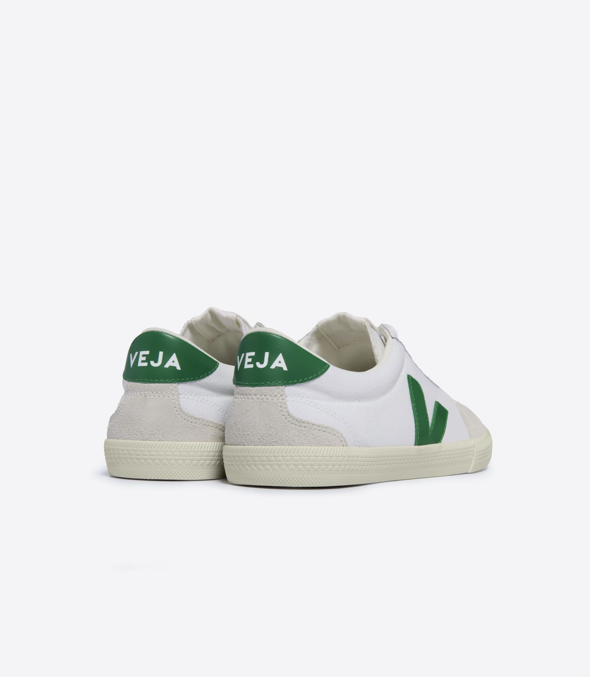 VOLLEY CANVAS WHITE EMERAUDE - 3