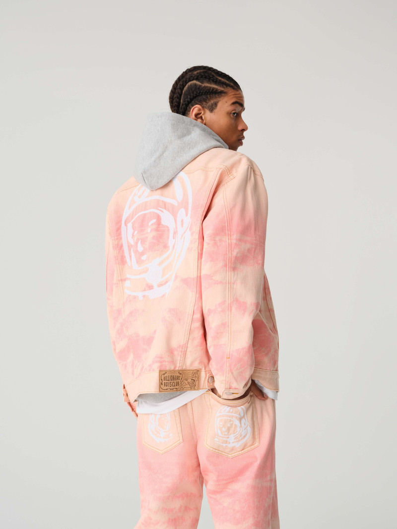 MOUNTAIN PRINT ASTRO DENIM JACKET 3