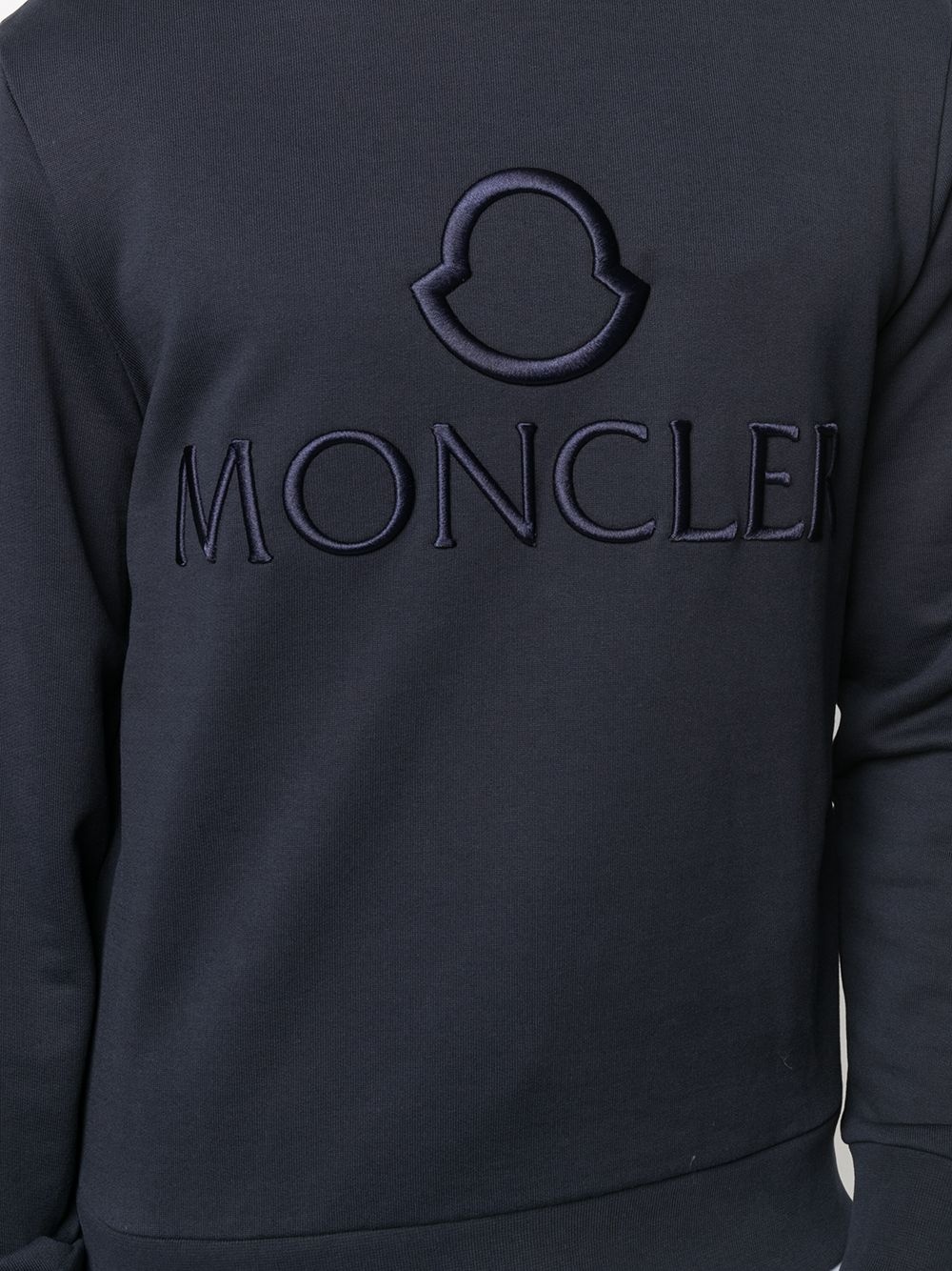 logo-embossed sweatshirt - 5