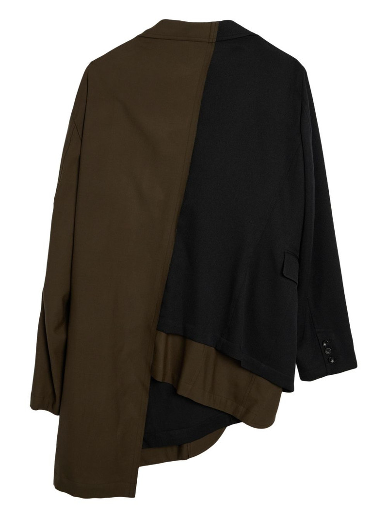 Comme des Garçons Homme Plus button-fastening blazer outlook