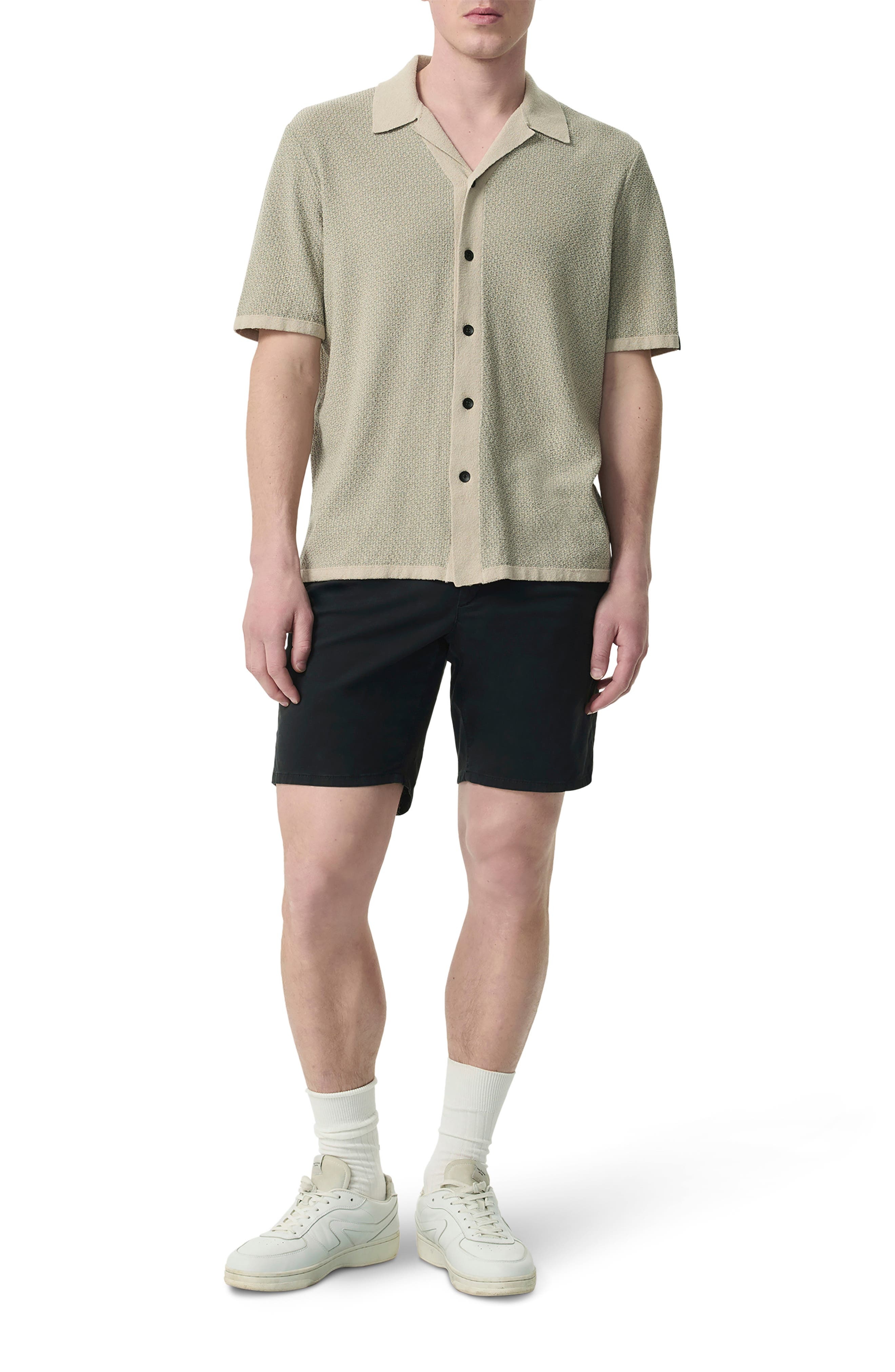 rag & bone Standard Chino Shorts in Black at Nordstrom - 5
