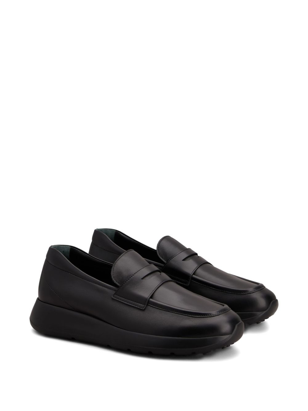 penny leather loafers - 2