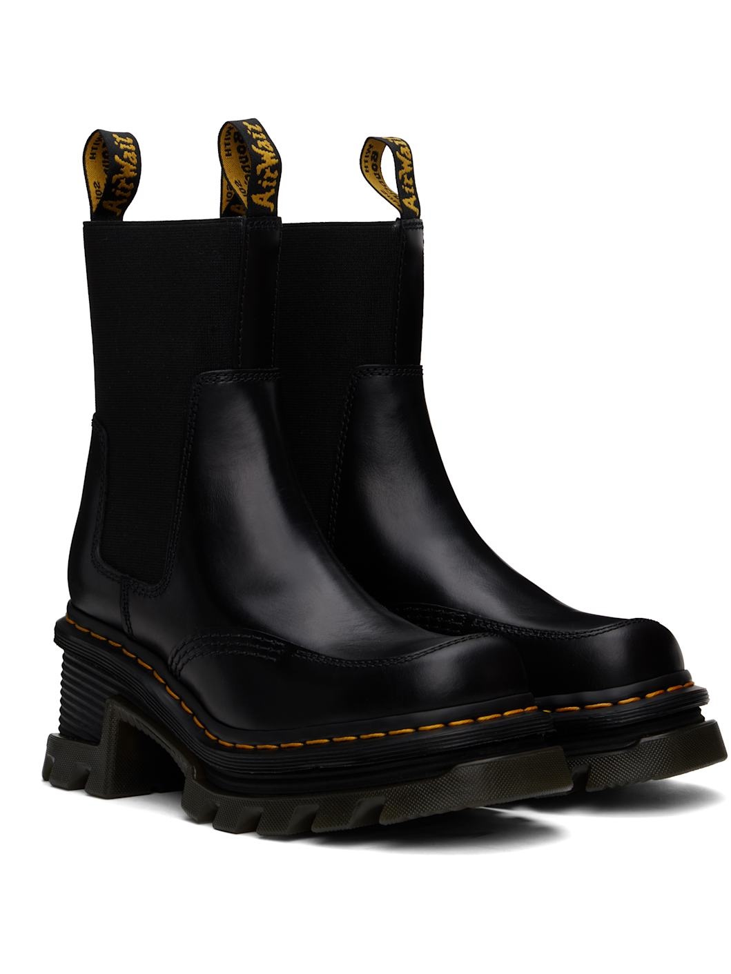 Black Corran Atlas Heeled Chelsea Boots - 4