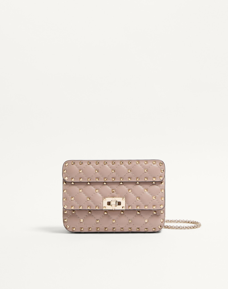 SMALL NAPPA ROCKSTUD SPIKE BAG 1