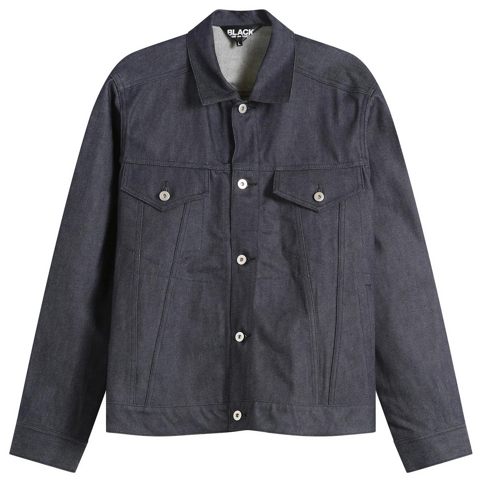 Comme des Garçons Black Denim Jacket - 1