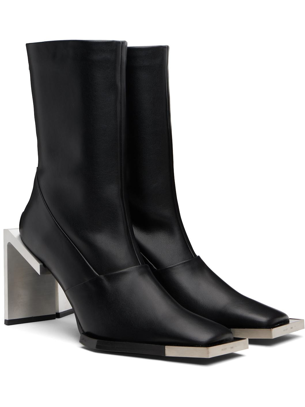 Black Ankle-High Boots - 4