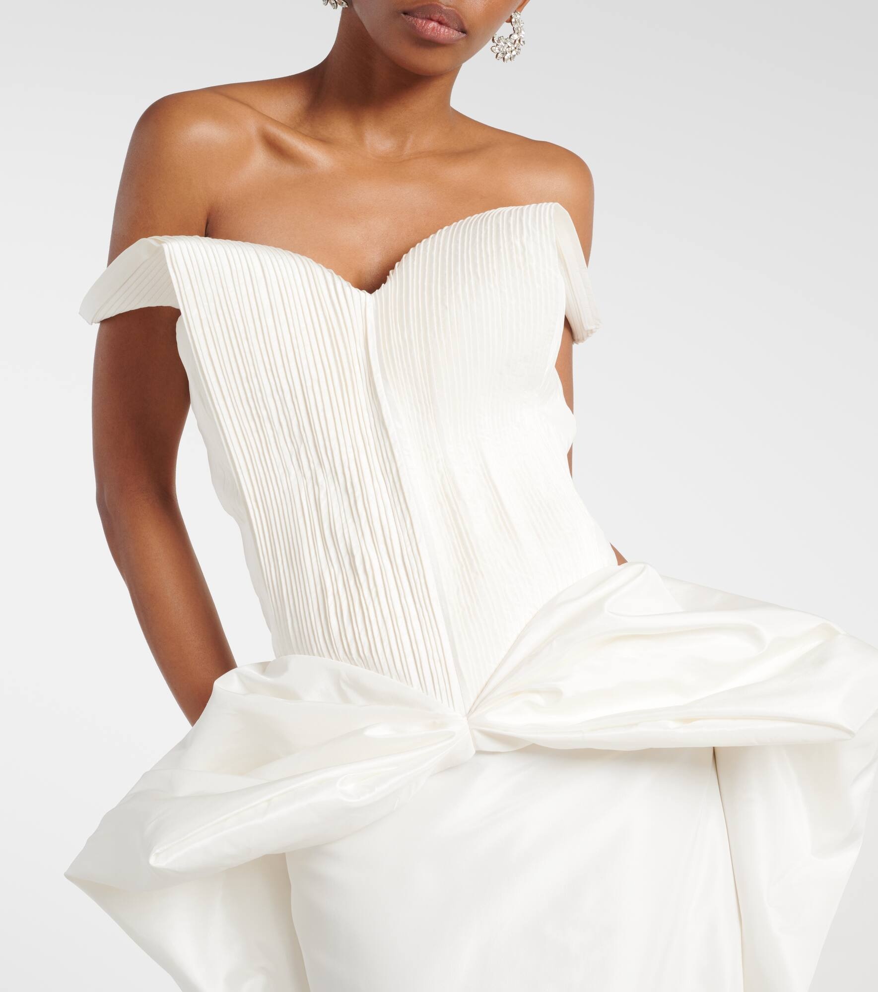 Bridal Daphne silk taffeta gown - 4