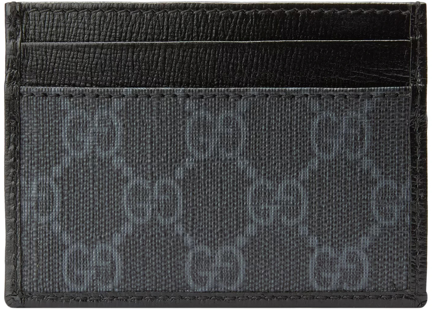 Gucci Card Case with Interlocking G Black - 2
