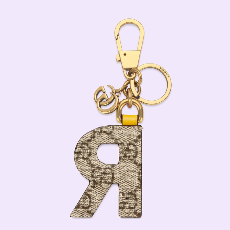 GUCCI Letter R keychain outlook